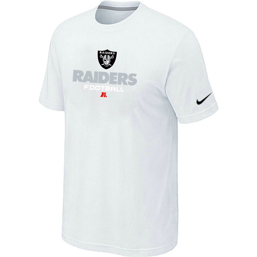 Nike Oakland Raiders Critical Victory NFL T-Shirt - White